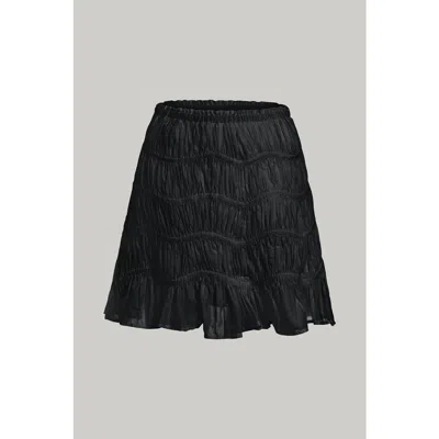 Merlette Cassis Skirt In Black