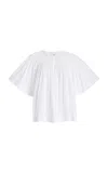 Merlette Mavis Cotton Top In White