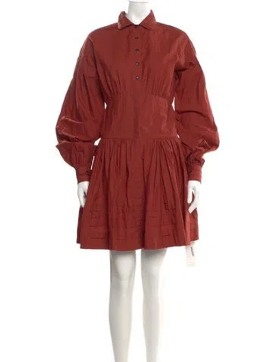 Pre-owned Merlette Mini Dress In Red