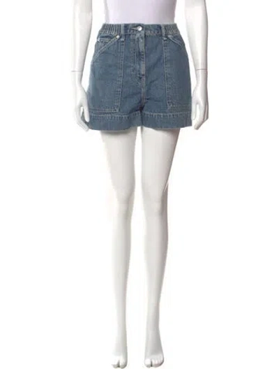 Pre-owned Merlette Mini Shorts In Blue