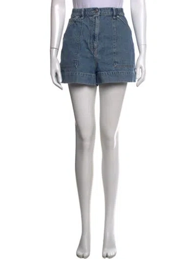 Pre-owned Merlette Mini Shorts In Blue