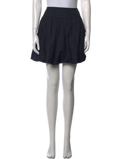 Pre-owned Merlette Mini Skirt In Black
