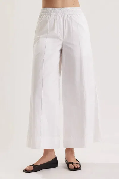 Merlette Nandini Cropped Pants In White