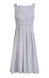 Merlette Nara Striped Cotton-blend Dress