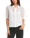Merlette Perle Top In White In White