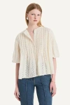Merlette Roches Top In Ivory In Ivory