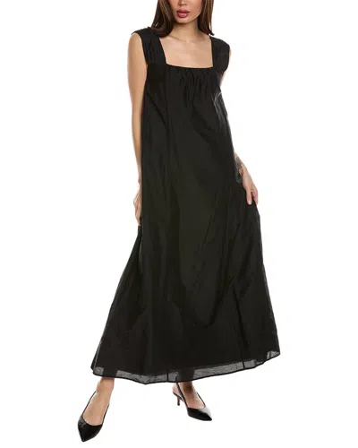 Merlette Rossetti Silk-blend Maxi Dress In Black