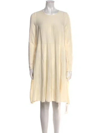 Pre-owned Merlette Scoop Neck Mini Dress W/ Tags In Neutral
