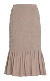 Merlette Sereda Skirt In Cinder In Taupe