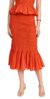 Merlette Sereda Skirt In Flame In Flame