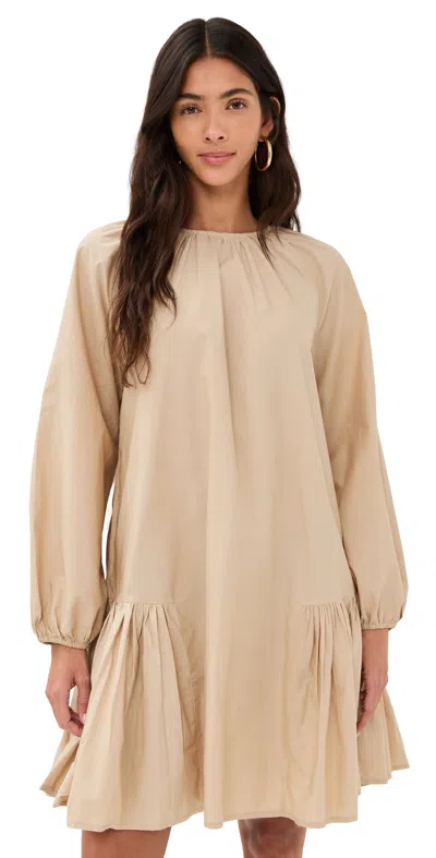 Merlette Seymour Dress Sable In Neutral