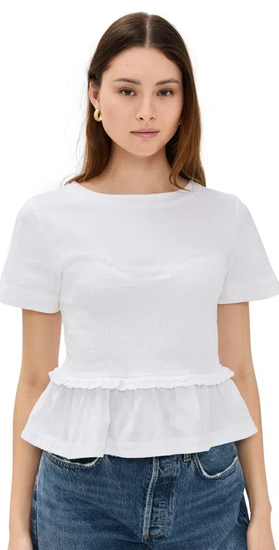 Merlette Shel Tee White