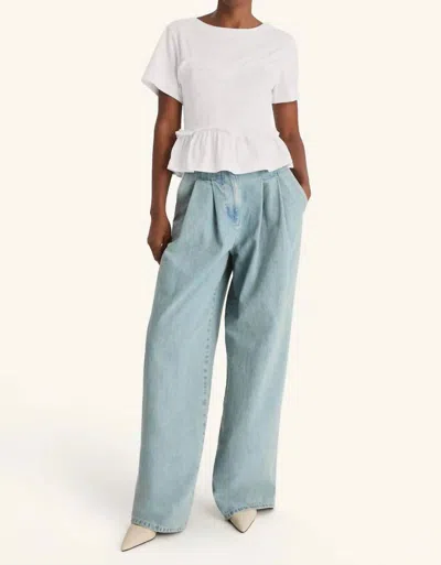 Merlette Shel Top In White