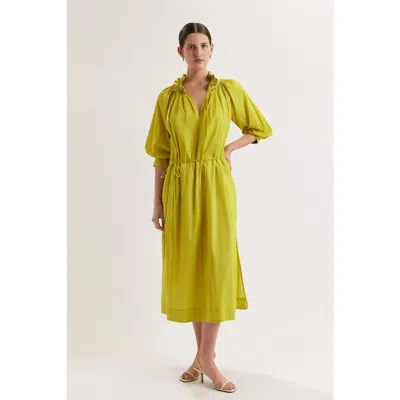 Merlette Shore Dress In Green