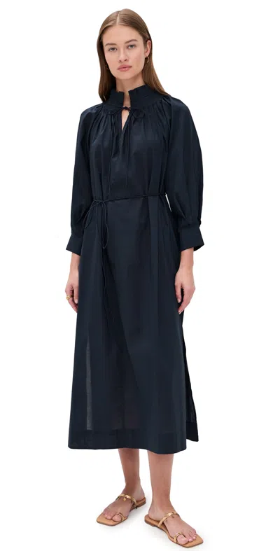 Merlette Shore Dress Navy In Blue