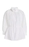 Merlette Shore Pima Cotton Top In White