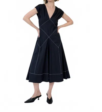 Merlette Skane Midi Dress In Black