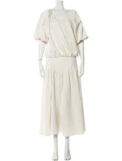 Pre-owned Merlette Skirt Set In Neutrals