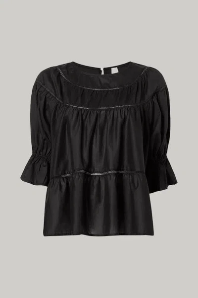 MERLETTE MERLETTE SOLIMAN SOLID PRINT TOP