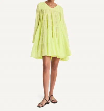 Merlette Solis Mini Dress In Citrine In Yellow