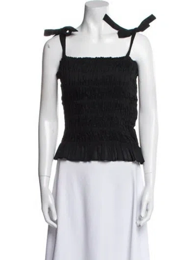 Pre-owned Merlette Square Neckline Sleeveless Crop Top W/ Tags In Multi