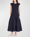 Merlette Stijl Dress In Navy In Navy