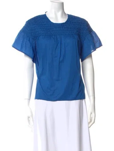 Pre-owned Merlette Top In Blue