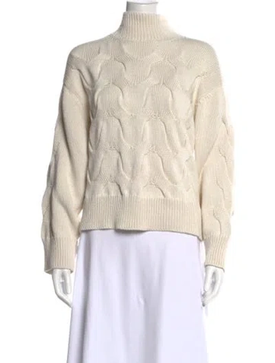 Pre-owned Merlette Turtleneck Sweater W/ Tags In Neutral
