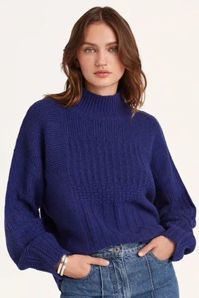 MERLETTE VALAIS SWEATER IN COBALT