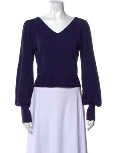 Pre-owned Merlette V-neck Sweater In Blue
