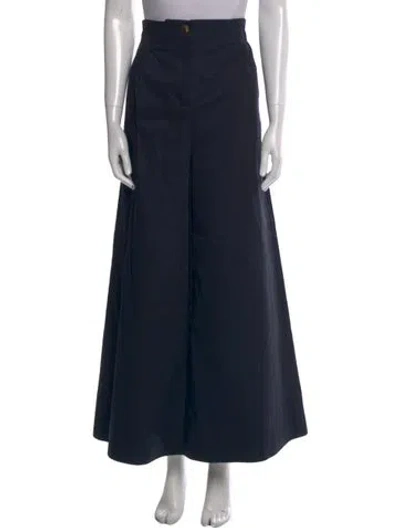 Pre-owned Merlette Wide Leg Pants In Blue