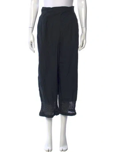 Pre-owned Merlette Wide Leg Pants In Blue