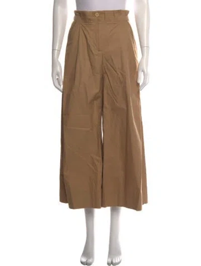 Pre-owned Merlette Wide Leg Pants In Neutrals