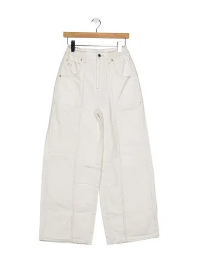 Pre-owned Merlette Wide Leg Pants W/ Tags In White