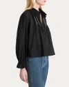 Merlette Capucine Top In Black In Black