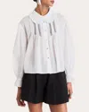 Merlette Capucine Top In White In White