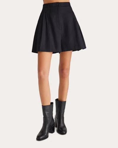 Merlette Women's Maiko Pleated Twill Shorts