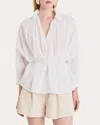 Merlette Shore Top In White In White