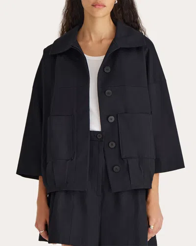 Merlette Women's Solara Twill Collared Jacket
