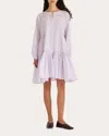 Merlette Women's Veda Lace Cotton Mini Dress