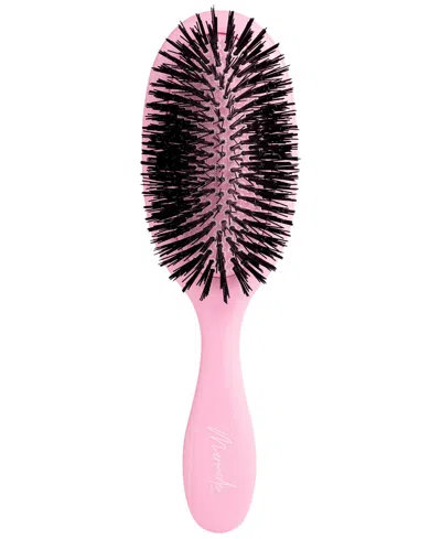 Mermade Firm Bristles Styling Hairbrush In Transparent