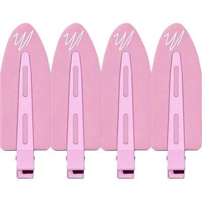 Mermade Hair 4-pack Jumbo No-crease Hair Clips In Pink