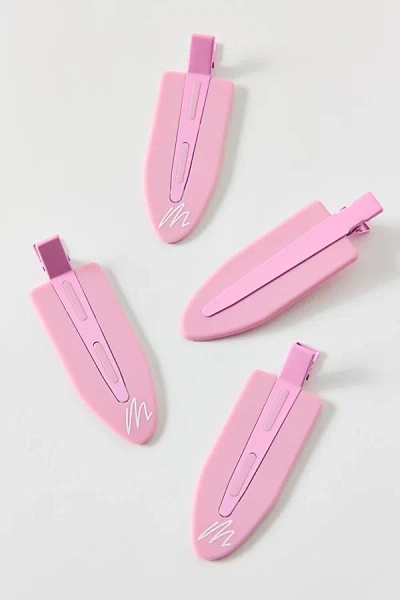 Mermade Hair Jumbo No-crease Hair Clips Set In Pink At Urban Outfitters
