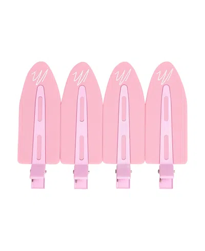 Mermade Jumbo No-crease Clips, 4-pack In Transparent