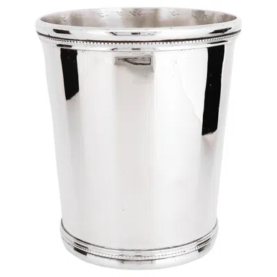Pre-owned Mermod Jaccard & Co. Antique Jaccard & Co. Saint Louis Coin Silver Mint Julep Cup