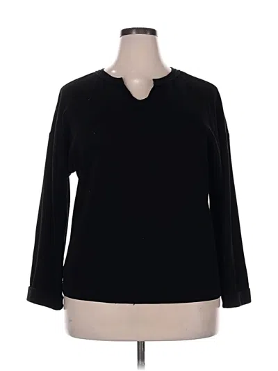 Pre-owned Merokeety 3/4 Sleeve T-shirt In Black