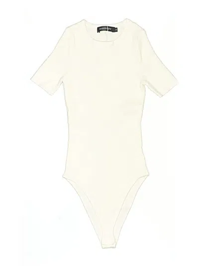Pre-owned Merokeety Bodysuit In Ivory