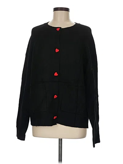Pre-owned Merokeety Cardigan Sweater In Black