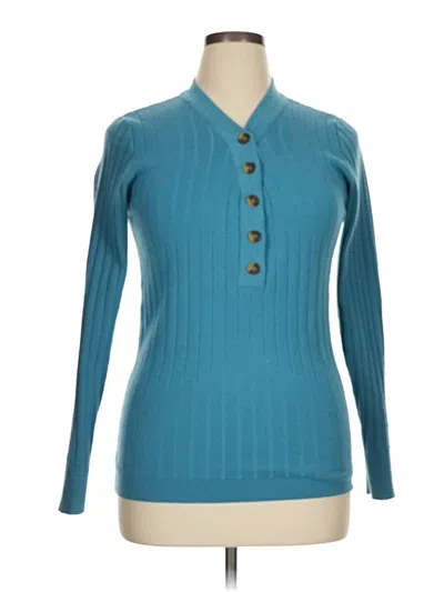 Pre-owned Merokeety Cardigan Sweater In Blue