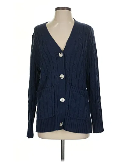 Pre-owned Merokeety Cardigan Sweater In Blue